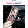 thumbnail image 3 of Grade Drop Impact for Motorola Moto G Play 2023 Case 360 Metal Rotating Ring Kickstand Holder Armor Heavy Duty Shockproof Case for Moto G Play 2023 Phone Case (Rose Gold), 3 of 14