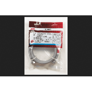 Image of Ace 1/2 in. FIP x 1/2 in. Dia. FIP Stainless Steel Faucet Supply Line 48 in.