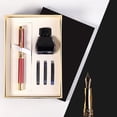 thumbnail image 6 of Portable Exquisite Refillable Signature Pen Kit 3 Refill Ink Sac 1 Ink Bottle, 6 of 19
