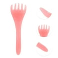 thumbnail image 3 of Unique Bargains 1 Pc Five-claw Shape Head Massager for Travel Pink Resin, 3 of 5