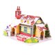 thumbnail image 3 of DIY actividades de decoración de casas navideñas manualidades DIY kits de casas artesanales navideñas hechas a mano rompecabezas 3D para niños niñas Hugo  Casa de rompecabezas de bricolaje, 3 of 10