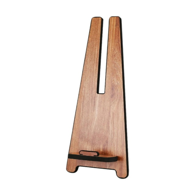 BELOVING Electric Wind Instrument Holder Aerophone Stand Premium Instrument Support Digital Wind Instrument Stand for Adults Kids Show brown