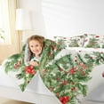 thumbnail image 4 of Castle Fairy 2-Piece Twin Size Comforter Set, Red Bow and Tree Christmas Print, 4 of 8