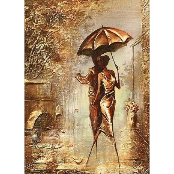 Pintura de diamante (DB7144) Kit de mosaico de pareja cuadrada 5D Arte artesanal (X534) 40x50cm FLhrweasw Nuevo