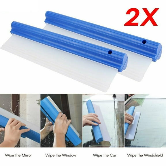 Car Glass Wiper Wiper Blade Silicone Wiper Blade Portable Rainy Side Wiper Car Glass Cleaning Tool Car Wash Accessories