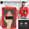 thumbnail image 3 of Xyhop Case for Samsung Galaxy Tab A9+ 11-inch 2023,Rotating Stand with Hand Shoulder Strap, 3 of 9