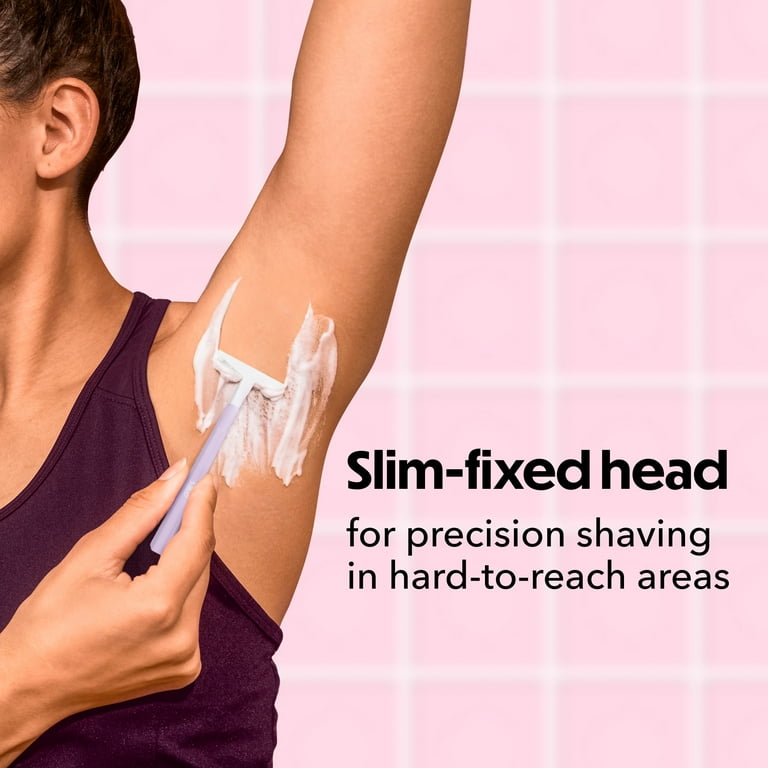 BIC Silky Touch Women's Disposable Razors 2 Blades 18-Pack with