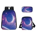thumbnail image 1 of Agiferg 3D Sky Pattern School Bag Breathable Travel Outdoor Multifunctional Bag 3PC, 1 of 1