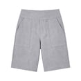 thumbnail image 4 of Bermuda Linen Shorts for Women High Waisted Casual Yoga Shorts Loose Summer Shorts with Pockets, M, 4 of 5