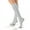 White, variant on Juzo Soft 2000 Closed Toe Knee Highs w/ Silicone Band - 15-20 mmHg Reg