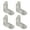 65x65x38mm, variant on 4Pcs 3 Hole Corner Brace Rusts Resistant Furniture Reinforcement Brackets
