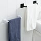 thumbnail image 5 of Toallero Toalla de baño Percha de ropa Soporte para bastidor de toallas sin clavos Irfora Blanco/Pequeño, 5 of 7