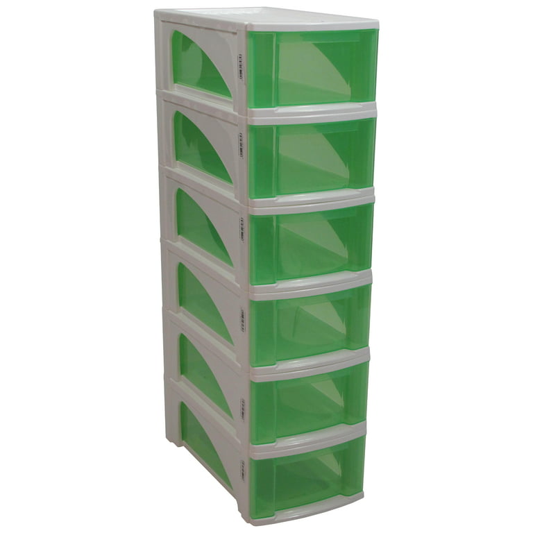Folding Closet Organizers Storage Box, Stackable Plastic Drawer Basket  Clothi B5