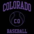 thumbnail image 2 of Colorado Classic Baseball Arch Basic Cotton T-Shirt - Large - Black, 2 of 6