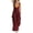 Wine, variant on Guluxicc Women's Flowy Wide Leg Linen Jumpsuits, Adjustable Strap Summer Loose Sleeveless One Piece Rompers with Pockets
