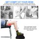 thumbnail image 5 of Cojín Ergonómico Para Pies, Reposapiés, Reposapiés Debajo Del Escritorio, Taburete, Almohada De Espuma Para El Hogar, Ordenador, Silla De Trabajo, Viaje Guardurnaity HA023923-01, 5 of 6