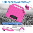 thumbnail image 5 of EVA Case for iPad 7th/8th/9th Generation, Portable Shockproof Cover with Bulit-in Stand & Pencil Holder & Hand/Shoulder Strap, 5 of 8