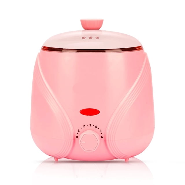 Machine à Cire Fondre Cireuse Beauté Chauffe-Barres Double Pot Intérieur, Chauffage Rapide