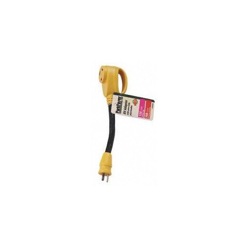 Maro Adaptateur de Cordon d'Alimentation 1530ARV Type Pigtail; Polarisé pour Utilisation Uniquement avec RV; Non Verrouillable; avec Poignée