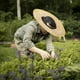 thumbnail image 3 of Sombrero duro parasol de paja para trabajadores, 3 of 5