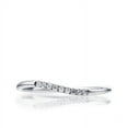 thumbnail image 4 of 1/4 Carat Diamond Women Wedding Ring on 10k White Gold on Sale, 4 of 4
