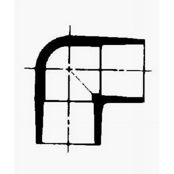 Charlotte Pipe CPVC CTS 90 Degree Elbow Fitting 02300 - 10 Pack