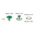 thumbnail image 2 of Uxcell 100 Set Grommets Kit Metal Eyelets 0.12" Grommet for Shoes Clothes Belt Bag DIY Project, Green, 2 of 4