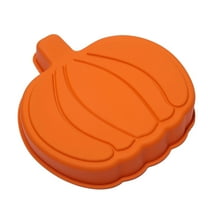 1 Cookie Cutter, Fdelink Silicone Pumpkin Pumpkin Shaped Cake Thanksgiving Cupcake Pan Hot for Halloween Thanksgiving Fall Baking and Pumpkin Wax Melts Soa