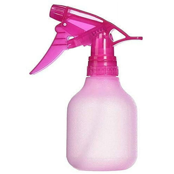 Rayson Empty Spray Bottle Refillable Container, Fine Mist Sprayer Trigger Squirt Bottle for Taming Hair, Hair styling, Watering Plants, Showering Pets (1 Pack, Pink)