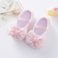 thumbnail image 5 of Infant Baby Girls Flats Non-Slip Soft Sole Cute Bowknot Shoes, 5 of 8