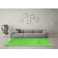 thumbnail image 3 of Ahgly Company Indoor Rectangle Abstract Green Modern Area Rugs, 6' x 9', 3 of 4
