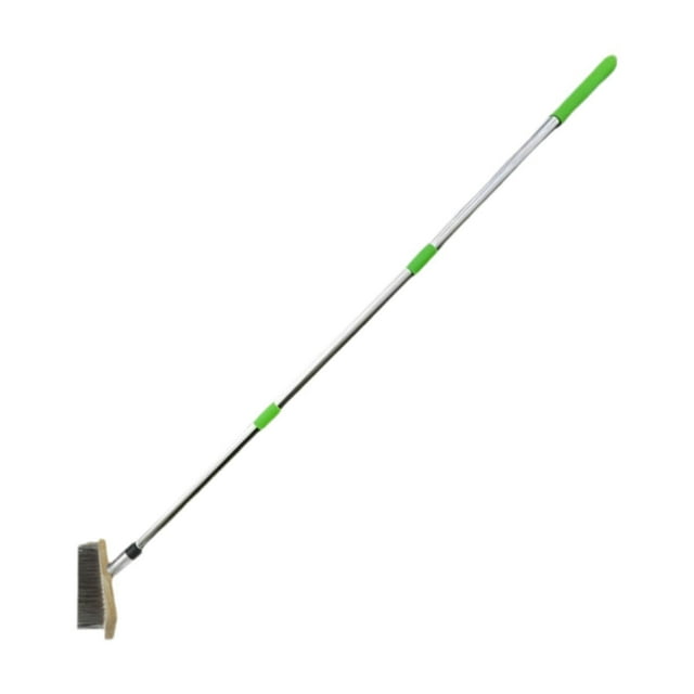Cepillo de Alambre de Acero Inoxidable Colamx para Piso Mango Desmontable Cabezal de 20 cm