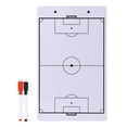 thumbnail image 2 of Tablero de entrenamiento de pelota, portapapeles para entrenadores, ejercicio con bolígrafo, borrado , tablero de de media cancha , fútbol americano Calcio1 Sunnimix Junta de entrenadores, 2 of 8