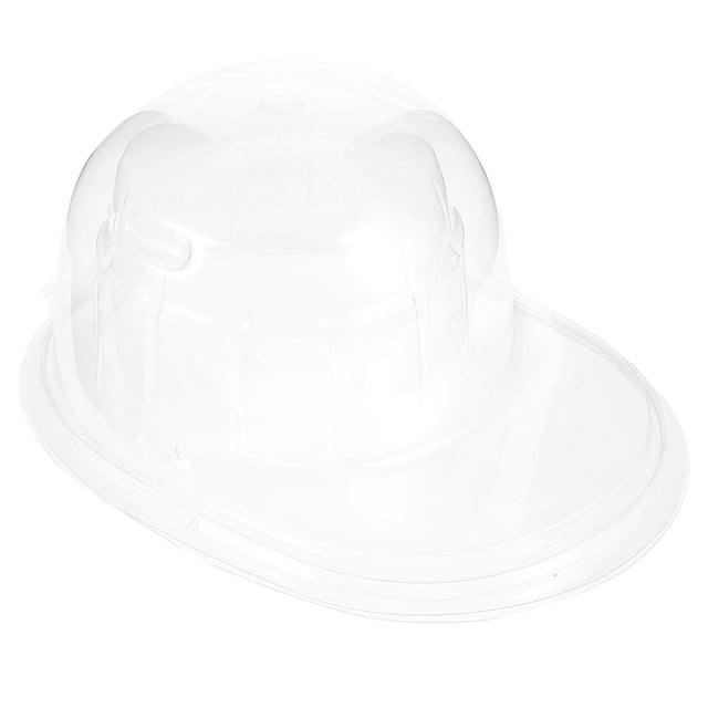 GOOHOCHY Moldeador de gorras de béisbol, expositor de gorras de plástico transparente, caja de exhibición de béisbol de mesa