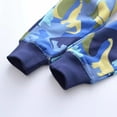 thumbnail image 6 of Zhuashum Baseball Pants Youth Boys 1-2 Years Elastic Waist Slim Leg Pajams Pants Cartoon Dinosaur Prints Sport Trousers Cute Playsuit Blue, 6 of 6