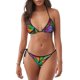 thumbnail image 1 of Balery Multicolored Beautiful Flower Pijama Estampado Bikini de Dos Piezas para Mujer - Conjunto de Bikini Ajustable Sexy y Cómodo para Playa, 1 of 6