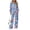 Cherry Blossom Floral Print, variant on DISNIMO Seascape Pattern Women's 2 Piece Sweat Set, Collared 2 Piece Sweatsuits Half Zip Lounge Sets with Stand Up Collar Quarter Zip for Fall, Size S
