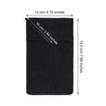 thumbnail image 4 of maskred Exfoliating Soap Bag Body Scrubber Storage Container Skin Cleaning Tool Bathing Accessory Exfoliator Foaming Holder Black 1Set, 4 of 6