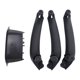 thumbnail image 1 of 4Pcs / Set Interior del Coche Manija de la Puerta Interior Tirador de Ajuste para  F25 F26 X3 X4 2011-2017 Negro LHD, 1 of 1