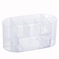 thumbnail image 3 of Pro Space Acrylic Desk Organizer/Pencil and Pen Holder/Cosmetic Brush Holder for Countertop, Desk, Dorm, College and Vanity,Clear, 3 of 6