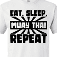 thumbnail image 4 of Inktastic Eat, Sleep, Muay Thai, Repeat T-Shirt, 4 of 5