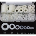 thumbnail image 3 of Nylon washer plastic spacer m2 m2.5 m3 m4 m5 m6 m8 m10 flat washer round 520 pcs, 3 of 4