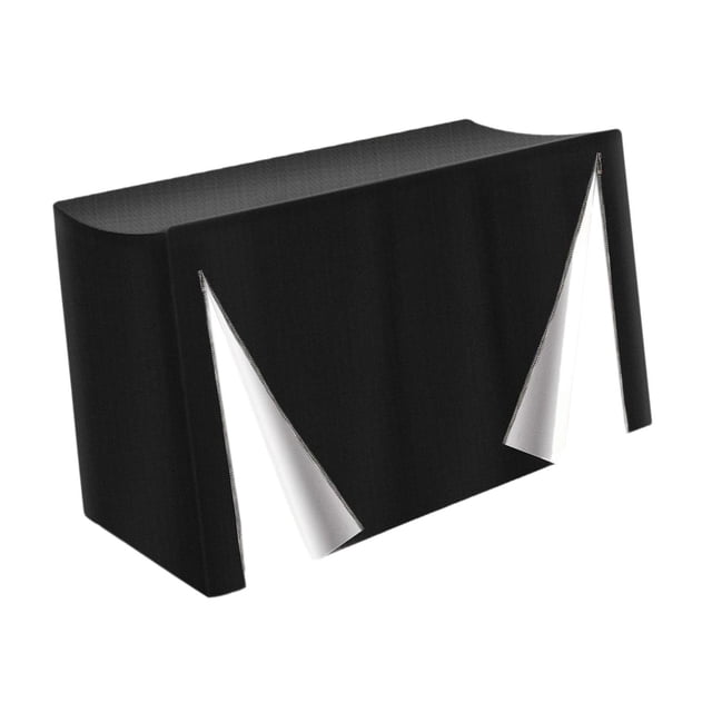 Funda protectora antipolvo para perchero de sillas plegables, con cordón ajustable, fácil de limpiar, cremallera resistente, bolsa de almacenamiento