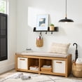 thumbnail image 2 of Better Homes & Gardens 4-Cube Storage Bench, Light Honey, 2 of 6