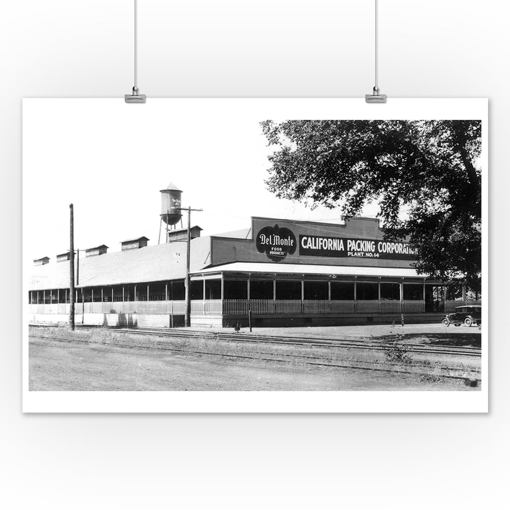 Yuba City, California Exterior View of the California Packing Cannery