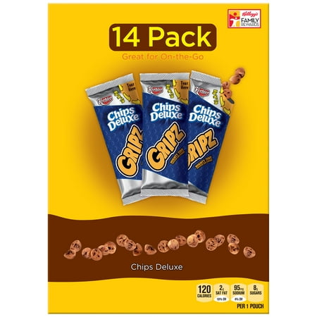 keebler chips deluxe grips original 14 ct walmart com
