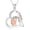 Horse, variant on CACA LADY Dog Necklace for Women 925 Sterling Silver Hug Dog Heart Pendant Memorial Gifts Puppy Jewelry Christmas Stocking Stuffers for Mom Girlfriend