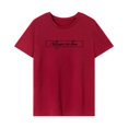 thumbnail image 2 of Camiseta básica para mujer, camiseta ligera y suave con cuello redondo, camisetas de verano para viajes, senderismo, uso diario XL, 2 of 8