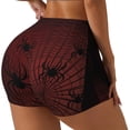 thumbnail image 1 of Fotbe Spiders On A Web Shorts Sin Costuras – Shorts Deportivos de Cintura Alta para Mujer, Elásticos para Gimnasio, Yoga, Running o Ciclismo-XX-Large, 1 of 8