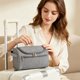 thumbnail image 4 of Neceser de viaje con gancho – Organizador de cosméticos colgante e impermeable para hombres y mujeres – Neceser portátil para artículos de aseo, kit de afeitado y maquillaje – Accesorio de viaje mult, 4 of 6